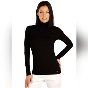 Kit and Ace Black Cashmere Blend Cowl neck Sweater. Size: 2.